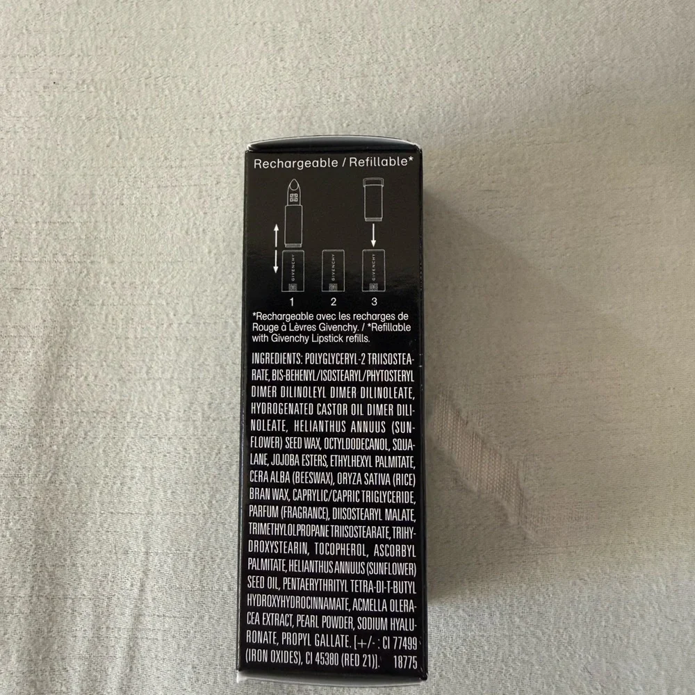 Givenchy Rechargeable Lipstick Case - Black #10 Baume - Picture 2 of 10